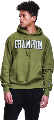 Champion Men's Reverse Weave Pullover Block Logo - ShopStyle Sweatshirts &  Hoodies