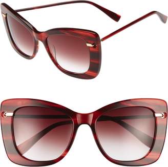 Derek Lam Clara 55mm Gradient Sunglasses