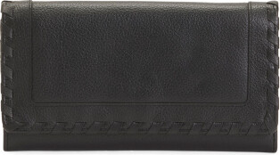 TJMAXX Leather Woven Bifold Wallet - ShopStyle