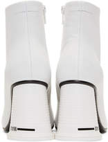 Thumbnail for your product : Maison Margiela White Cup to Go Ankle Boots