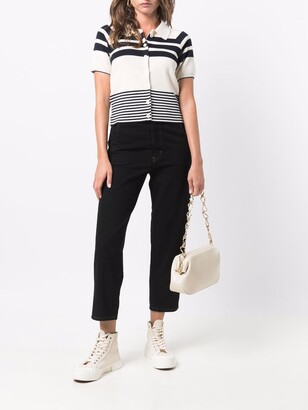 Societe Anonyme Ginza cropped straight-leg jeans
