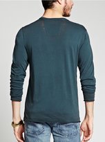 Thumbnail for your product : GUESS Myer Typographic Long-Sleeve Tee