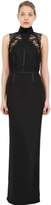 Tom Ford Stretch Cady And Lace Dress 