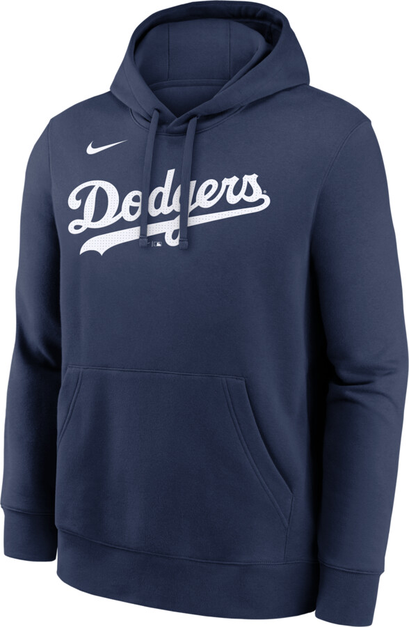 Shohei Ohtani Los Angeles Dodgers Club Nike Men's MLB Pullover Hoodie in Blue | NKDK44BLD9-6UX