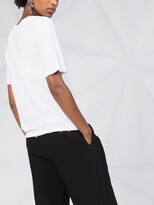 Thumbnail for your product : Thom Krom distressed hem short-sleeved T-shirt