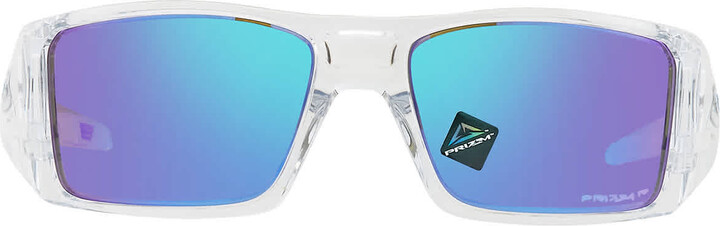 Oakley Heliostat Prizm Sapphire Polarized Wrap Men's Sunglasses OO9231 923107 61