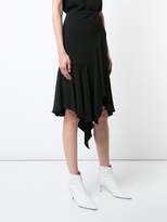 Thumbnail for your product : Nicole Miller waterfall hem midi skirt