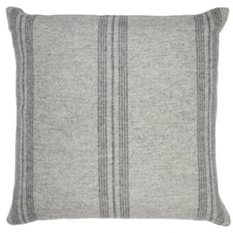 The White Company Stripe Wool Cushion, Stripe, One Size