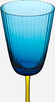 Thumbnail for your product : Dolce & Gabbana Hand-Blown Murano White Wine Glass