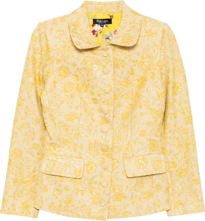 BLAKLACE Floral-Printed Jacket