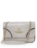 Thumbnail for your product : Vivienne Westwood Frilly Snake Shoulder Bag
