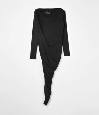 Vivienne Westwood Long Sleeve Vian Dress Black