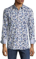 Thumbnail for your product : Duchamp Floral Paisley Sport Shirt