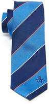 Thumbnail for your product : Original Penguin Lejeune Stripe Logo Silk Tie