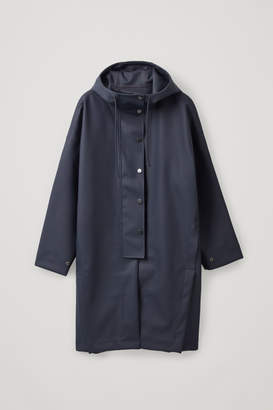 COS Waterproof Hooded Raincoat