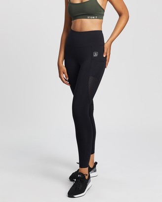 Unit Women's Black Tights - Control Active Leggings - Size One Size, 6 at The Iconic