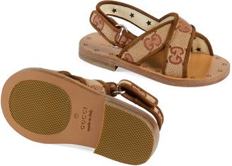 Gucci Toddler GG canvas sandal