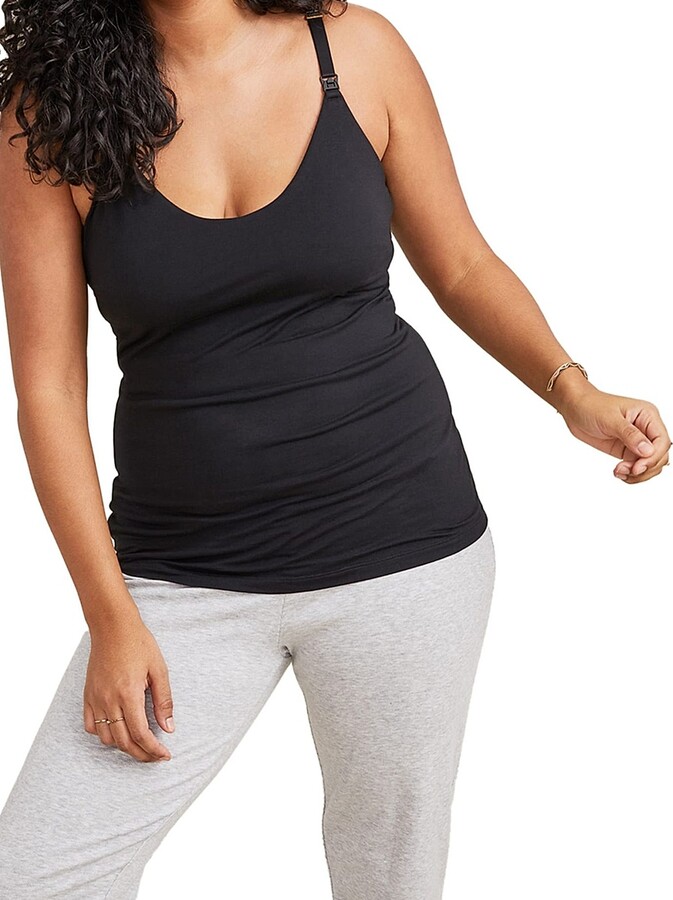 Hatch Women's The 24/7 Maternity Nursing Tank Top - Anise - Size XL