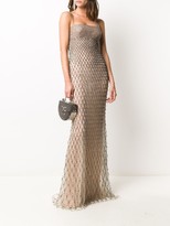 Thumbnail for your product : Valentino Pre-Owned Embellished Strapless Gown