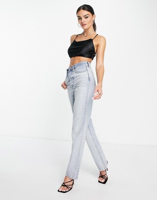 satin top asos