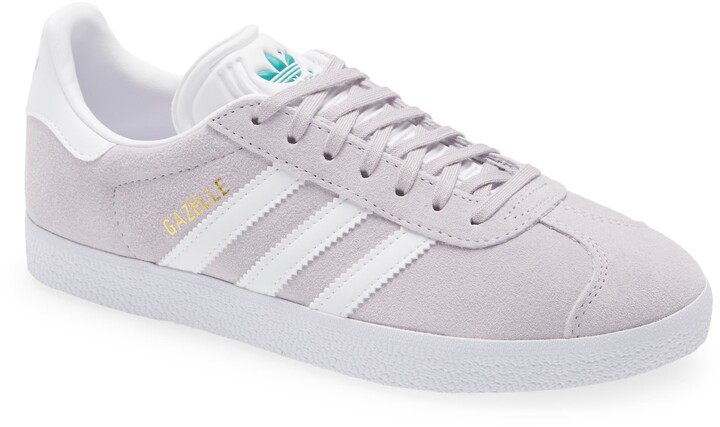 adidas gazelle grise femme porté
