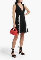 Thumbnail for your product : RED Valentino Ruffled crepe mini dress