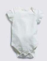 Thumbnail for your product : Marks and Spencer 7 Pack Unisex Bunny Short Sleeve Bodysuits