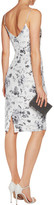Thumbnail for your product : Zimmermann Gathered Floral-Print Silk Crepe De Chine Dress
