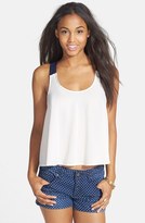 Thumbnail for your product : Mimichica Mimi Chica Bow Back Tank (Juniors)