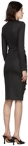 Thumbnail for your product : we11done Black Gathered Span Dress