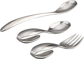 Nambe Baby Feeding Set 18/10 Ss