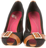 Thumbnail for your product : Kate Spade Peep-Toe Pumps