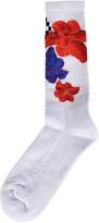 Thumbnail for your product : Marcelo Burlon County of Milan Floral Embroidered Socks