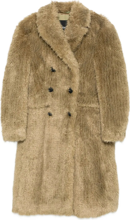 ANDERSSON BELL Fields faux-fur coat