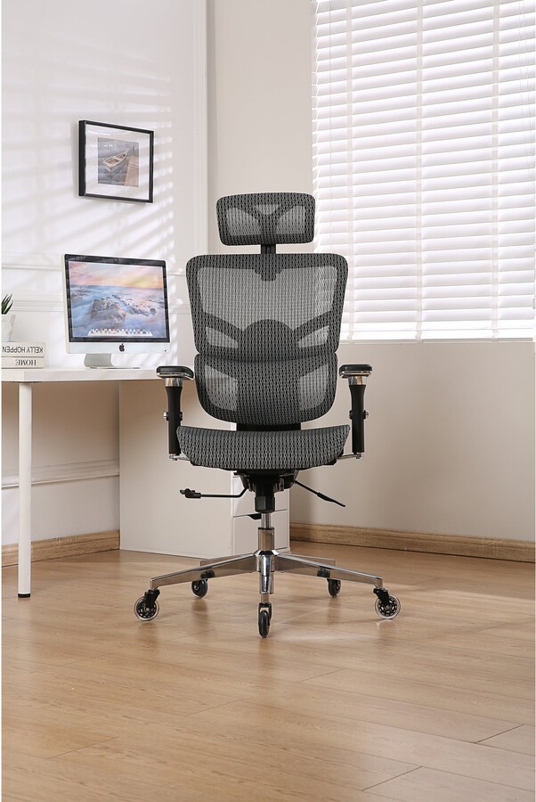 HOMEBAY Multifunctional Mesh Office Chair Adjustable Backrest Height
