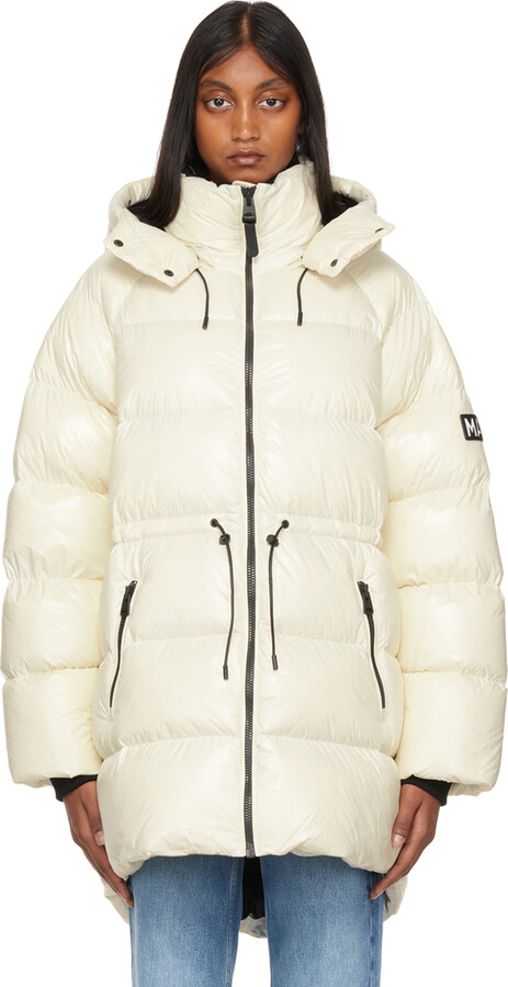 Cream Puffer Jacket | Shop The Largest 