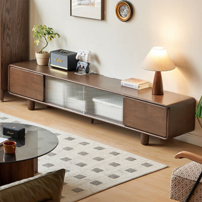 The Invincibles home Rubberwood TV Stand