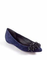 Thumbnail for your product : Vera Wang Augustina Suede Flats