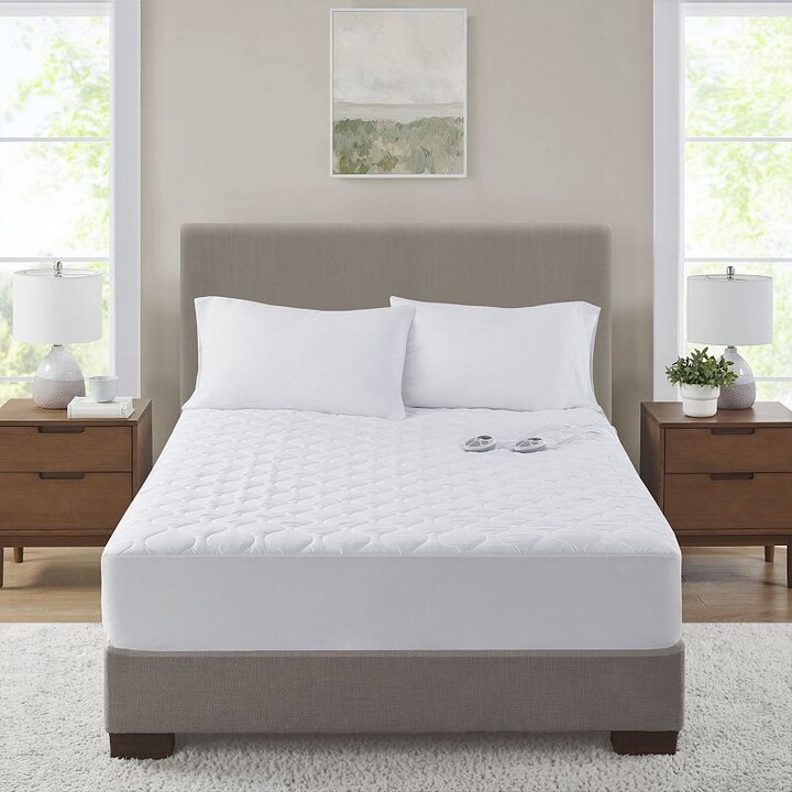 Serta Microfiber Electric Heated Mattress Pad