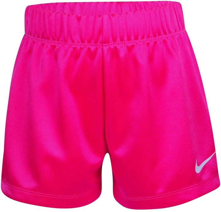 girls pink nike shorts
