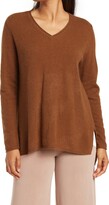 Thumbnail for your product : M BY MAGASCHONI Cashmere V-Neck Tunic Sweater