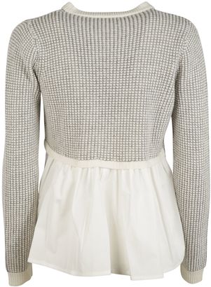 Blugirl Skirt Detail Sweater
