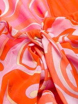 Thumbnail for your product : Emilio Pucci Abstract Print Tie Blouse