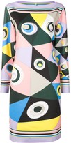 Thumbnail for your product : Emilio Pucci Occhi print shift dress