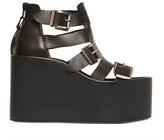 Thumbnail for your product : Jeffrey Campbell 100mm Achilles Belted Leather Sandals