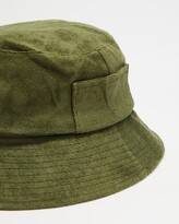 Thumbnail for your product : Nude Lucy Women's Green Hats - Finn Terry Bucket Hat - Size One Size at The Iconic