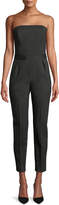Thumbnail for your product : Theory City Strapless Tux Wool Skinny-Leg Jumpsuit