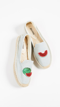 Soludos Watermelons Smoking Slippers