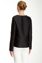 Thumbnail for your product : Bill Blass Zip Shoulder Structured Blouse
