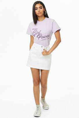 Forever 21 The Style Club Girl Power Graphic Tee